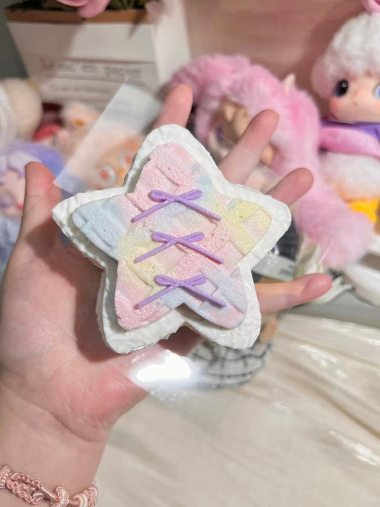 Rainbow Pentagon Star Taba Squishy